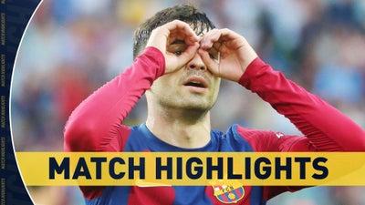 Barcelona vs. Rayo Vallecano: La Liga Match Highlights (5/19) - Scoreline