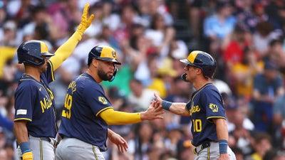 Highlights: Brewers at Red Sox