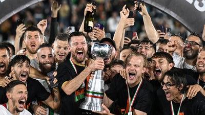 Venezia Celebrates Promotion! - Scoreline