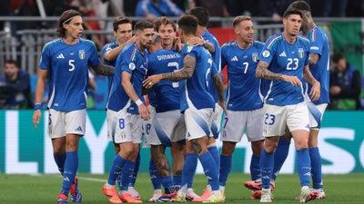 Can Italy Make A Deep Run?  - Scoreline