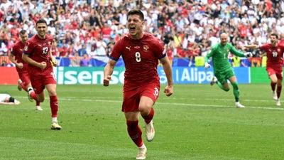 Serbia Snatch Point With Late Goal! - Scoreline