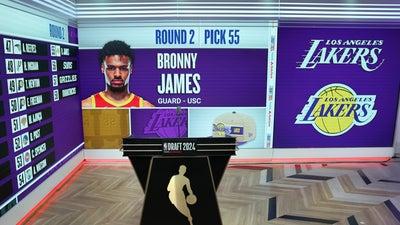 Lakers Select Bronny James, Can Make NBA History