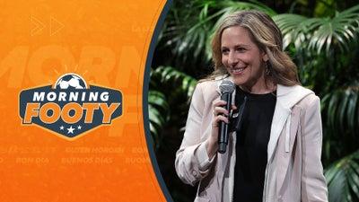 NWSL Commissioner Jessica Berman Joins The Show! - Morning Footy