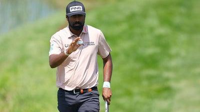 Sahith Theegala (-5) Bogey-Free, In Mix After Round 1