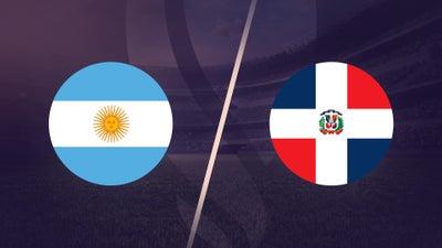 Argentina vs. Dominican Republic