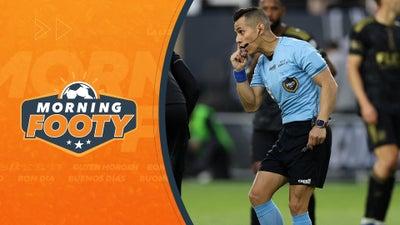 Referees Protest Outside Major League Soccer HQ | Morning Footy