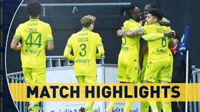 Lorient vs. Nantes | Ligue 1 Match Highlights (2/24) | Scoreline