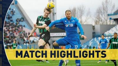 Sassuolo vs. Empoli | Serie A Match Highlights (2/24) | Scoreline