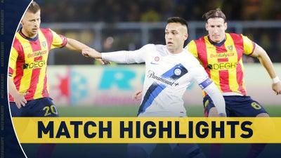 Lecce vs. Inter: Serie A Match Highlights (2/25) | Golazo Matchday