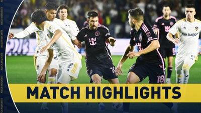 LA Galaxy vs. Inter Miami | MLS Match Highlights (2/25) | Scoreline