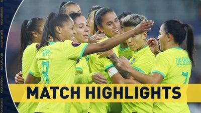 Brazil vs. Panama | W Gold Cup Match Highlights (2/27) | Scoreline