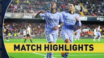 Valencia vs. Real Madrid | La Liga Match Highlights (3/2) | Scoreline