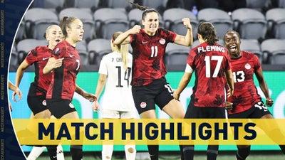 Canada vs. Costa Rica | W Gold Cup Match Highlights (3/2) | Scoreline