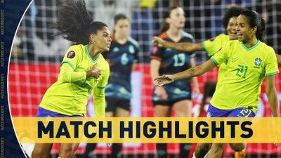 Brazil vs. Argentina | W Gold Cup Match Highlights (3/2) | Scoreline