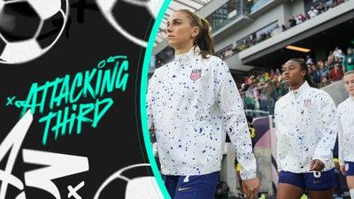 USWNT Tests Out Different Starting XI Against Colombia | Attacking Third