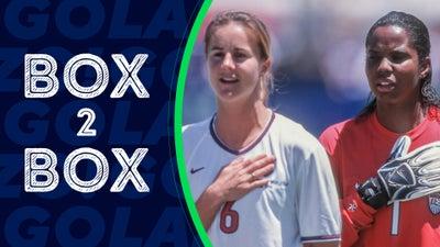 Brandi Chastain & Briana Scurry Chat Women's Game! | Box 2 Box