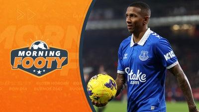 Everton's Ashley Young Joins The Show! | Morning Footy