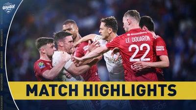 Lyon vs. Brest | Ligue 1 Match Highlights (4/14) | Scoreline