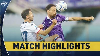 Fiorentina vs. Genoa | Serie A Match Highlights (4/15) | Scoreline