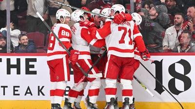 Highlights: Red Wings at Canadiens