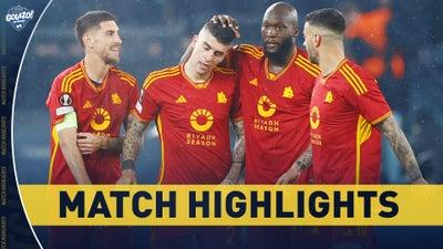 Roma vs. AC Milan | Europa League Match Highlights (4/18) | Scoreline