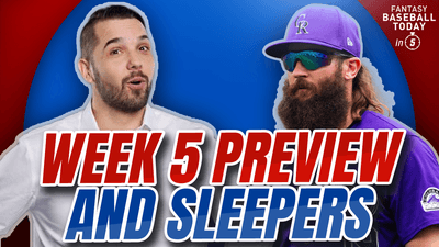 Week 5 Preview! Two-Start Pitchers & Sleeper Hitters