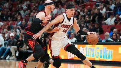 Heat Rout Bulls To Clinch 8-Seed In East