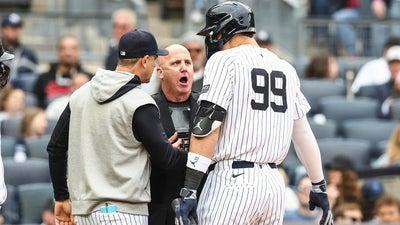 Judge tossed for 1st time, Rizzo hits 3-run homer as Yankees top Tigers